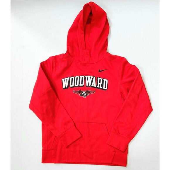 Nike Dri-Fit Woodward Academy Hoodie- Youth Large-Excellent Condition - Picture 1 of 3